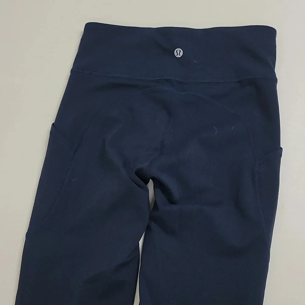 Lululemon Invigorate High-Rise Tight 25"True Navy - Picture 10 of 14